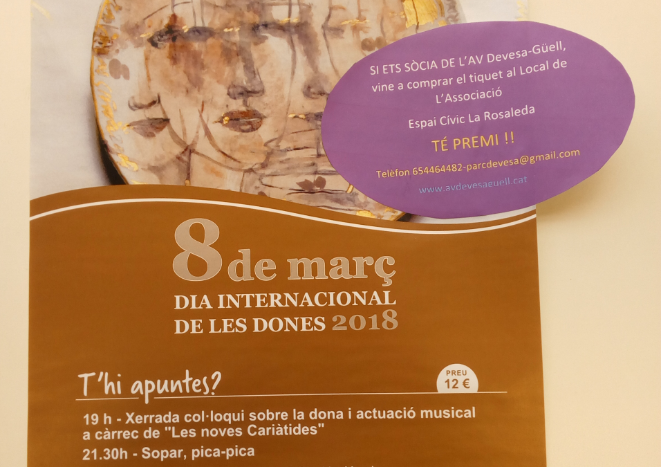 DIA INTERNACIONAL DE LES DONES 2018