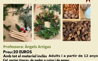 TALLER D’ART FLORAL DE NADAL