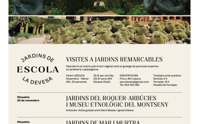 VISITES GUIADES A JARDINS REMARCABLES TARDOR/HIVERN